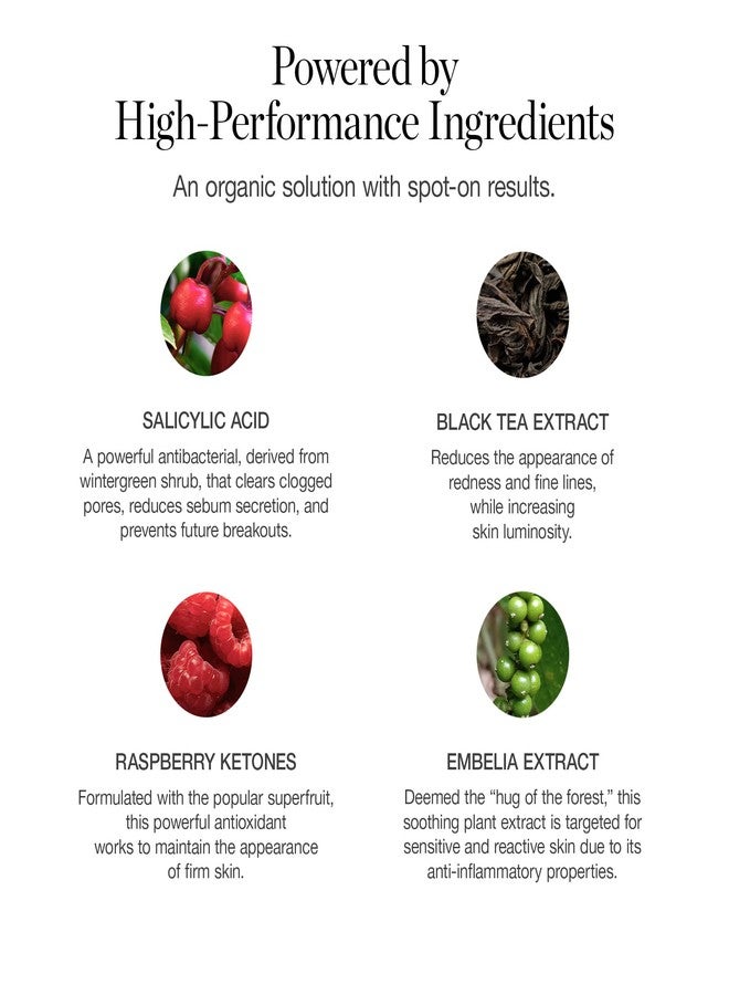 Ogee Plant-Based Acne Treatment for Face with Salicylic Acid - Targeted Acne Spot Treatment with Soothing Ceramic Application Tip - Image 2